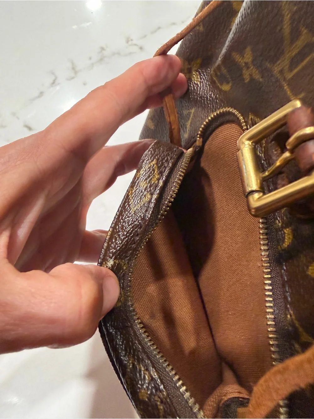 PROJECT BAG Louis Vuitton Montsouris BB Backpack